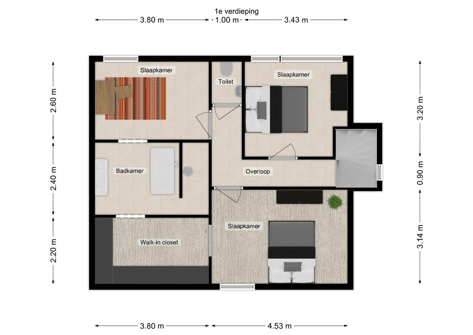 mediumsize floorplan
